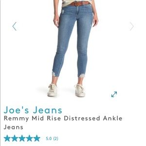 NWT Joes Skinny Ankle Jean
